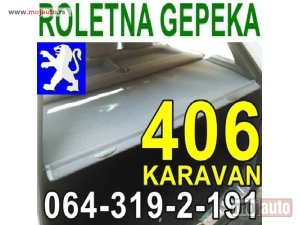 Glavna slika - Pežo Zadnja POLICA ROLETNA GEPEKA 406 karavan Peugeot - MojAuto
