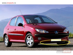 NOVI: delovi  Spojler prednjeg branika Peugeot 206