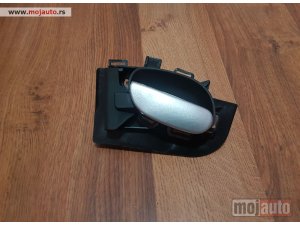 NOVI: delovi  Kvaka brava unutrasnja CRNA Peugeot 206