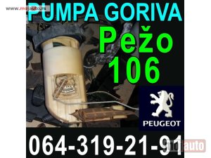 Glavna slika - PUMPA GORIVA Pežo 106 Peugeot - MojAuto