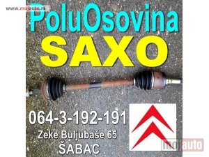 Glavna slika -  POLUOSOVINA Citroen SAXO - MojAuto