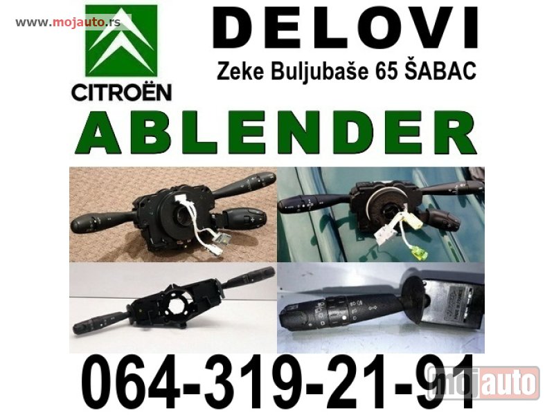 Glavna slika -  ABLENDER Citroen C2 C3 C5 C8 Xsara  Saxo - MojAuto