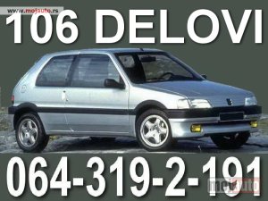 Glavna slika -  Pežo 106 DELOVI Peugeot - MojAuto