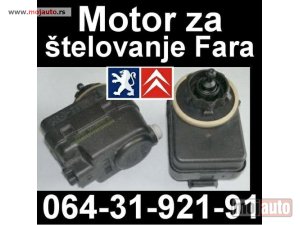 Glavna slika - Elektro Motor za štelovanje farova Peugeot Pežo Citroen - MojAuto