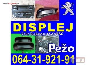 Glavna slika - DISPLEJ Pežo 407 307 308 807 206 207 208 Partner 306 Peugeot - MojAuto