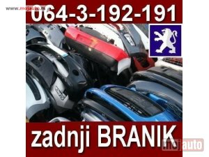 Glavna slika - BRANIK Zadnji Pežo 407 607 206 306 307 406 106 807 309 405 Peugeot - MojAuto