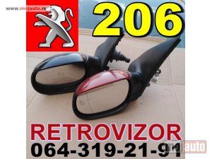Glavna slika -  RETROVIZOR Pežo 206 Peugeot - MojAuto