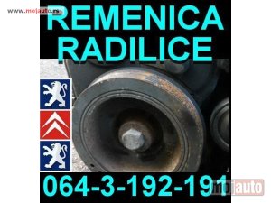 Glavna slika -  REMENICA RADILICE Pežo Citroen Peugeot - MojAuto