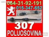 polovni delovi  POLUOSOVINA Pežo 307 Peugeot