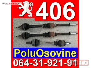 Glavna slika -  POLUOSOVINA Pežo 406 Peugeot - MojAuto