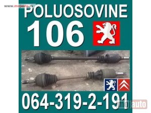 Glavna slika -  Pežo 106 Poluosovine Peugeot - MojAuto