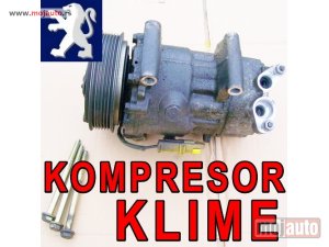 Glavna slika -  KOMPRESOR KLIME Pežo 407 607 807 307 206 Partner 306 Peugeot - MojAuto