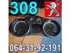Slika 2 -  Instrument Tabla KM SAT Pežo 308 407 607 807 307 406 206 306 Partner 405 Peugeot  (4) - MojAuto