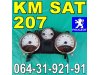 Slika 3 -  Instrument Tabla KM SAT Pežo 308 407 607 807 307 406 206 306 Partner 405 Peugeot  (4) - MojAuto