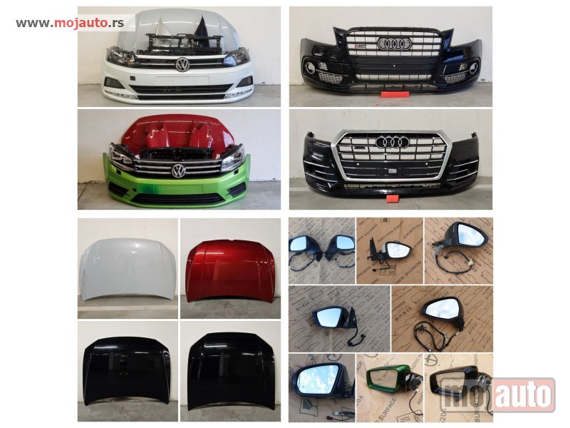 Glavna slika -  Audi / Vw / Maske / Branici / Farovi / 2011-2025 / ORIGINAL - MojAuto