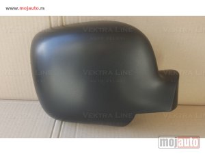 NOVI: delovi  Poklopac retrovizora crni Renault Kangoo 2008-2013