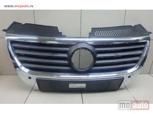 Glavna slika - Maska VW Passat B6 hrom/crna bez senzora - MojAuto