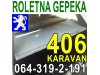 Slika 1 -  Zadnja ROLETNA Gepeka Pezo 406 SW karavan Peugeot - MojAuto