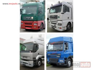 Glavna slika - Man TGA Daf CF Renault DCI - MojAuto