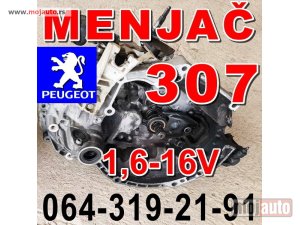 Glavna slika -  MENJAČ Pežo 307 1,6-16V Peugeot - MojAuto
