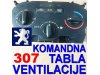 Slika 7 -  TABLA Ventilacija KLIMA i Grejanje Pežo 407 607 308 807 307 406 206 306 Peugeot - MojAuto