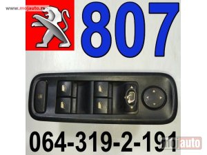 Glavna slika - PREKIDAČ PODIZAČA PROZORA Pežo 807 Peugeot - MojAuto