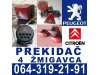 Slika 1 -  PREKIDAČ 4 ŽMIGAVCA Pežo Citroen Peugeot - MojAuto