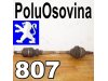 Slika 8 -  POLUOSOVINA Pežo 407 607 807 307 406 206 306 106 Peugeot - MojAuto