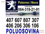polovni delovi  POLUOSOVINA Pežo 407 607 807 307 406 206 306 106 Peugeot