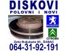 Slika 1 -  DISKOVI Pežo Peugeot Citroen - MojAuto
