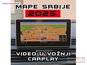 Glavna slika - Mape Srbije i Evrope za navigacije 2025 - MojAuto