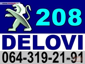 Glavna slika - DELOVI Pežo 208 Peugeot - MojAuto