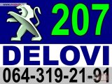 polovni delovi  DELOVI Pežo 207 Peugeot