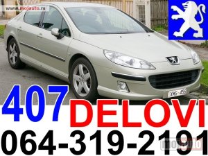 Glavna slika - DELOVI Pežo 407 Peugeot - MojAuto
