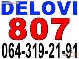 polovni delovi  DELOVI Pežo 807 Peugeot