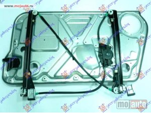 NOVI: delovi  PODIZAC PREDNJEG PROZORA MEHANICKI (SA NOSACEM) Levo Vw new beetle 98-11 -dostupno