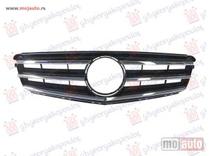 NOVI: delovi  PVC MASKA HROM/CRNA (AVANTGARDE) Mercedes c class (w204) 07-11 -dostupno