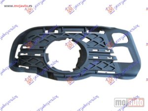 NOVI: delovi  RESETKA PREDNJEG BRANIKA (SA OKRUGLOM MAGLENKOM) (OTVORI ZA LAJSNU) (AVANTGARDE) Desno Mercedes c class (w204) 07-11 -dostupno