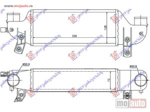 Glavna slika - HLADNJAK INTERKULERA 1.8 TDCi (33x12x73) Ford focus 98-04 -dostupno - MojAuto