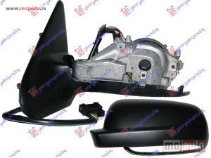 NOVI: delovi  RETROVIZOR ELEKTRICNI SA GREJACEM (ASFERICNO STAKLO) Levo Seat ibiza 99-02 -dostupno