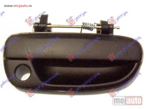 NOVI: delovi  KVAKA PREDNJIH VRATA SPOLJASNJA Desno Hyundai accent l/b 99-02 -dostupno