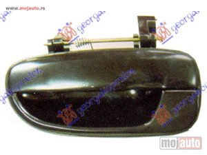 NOVI: delovi  KVAKA ZADNJIH VRATA SPOLJASNJA Levo Hyundai accent sdn 99-02 -dostupno