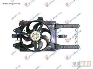 NOVI: delovi  VENTILATOR HLADNJAKA KOMPLET (BENZIN) (+AC) 00- Lancia y 96-03 -dostupno