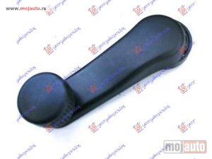 NOVI: delovi  RUCICA ZA PODIZANJE PROZORA CRNA Vw polo 02-05 -nedostupno