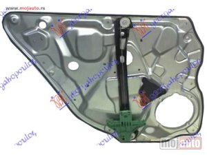 NOVI: delovi  PODIZAC ZADNJEG PROZORA ELEKTRICNI (BEZ MOTORA) Levo Vw polo 02-05 -dostupno