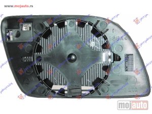 NOVI: delovi  STAKLO RETROVIZORA SA GREJACEM (ASFERICNO) Levo Vw polo 02-05 -dostupno