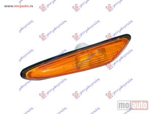 NOVI: delovi  MIGAVAC U KRILU ZUTI Levo Bmw series 3 (e46) sdn 02-05 -dostupno