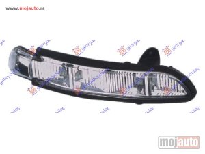 NOVI: delovi  MIGAVAC U RETROVIZORU (LED) 2006- Desno Mercedes e class (w211) 02-09 -dostupno
