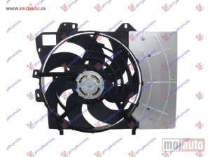 NOVI: delovi  VENTILATOR KOMPLET (1 KONEKTOR) (38cm) Citroen c3 pluriel 03-10 -dostupno