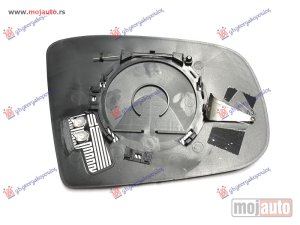 NOVI: delovi  STAKLO RETROVIZORA SA GREJACEM 2002- (ASFERICNO) Levo Mercedes ml (w163) 98-05 -dostupno